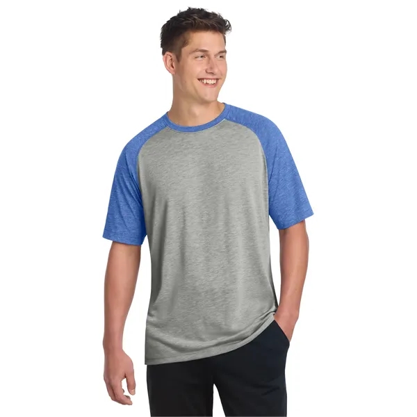Sport-Tek PosiCharge Tri-Blend Wicking Raglan Tee.... from ASI 84863 SanMar