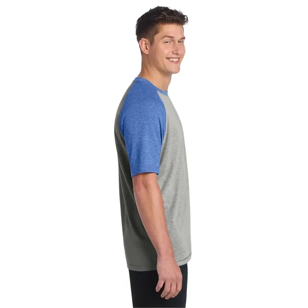 Sport-Tek PosiCharge Tri-Blend Wicking Raglan Tee.... from ASI 84863 SanMar