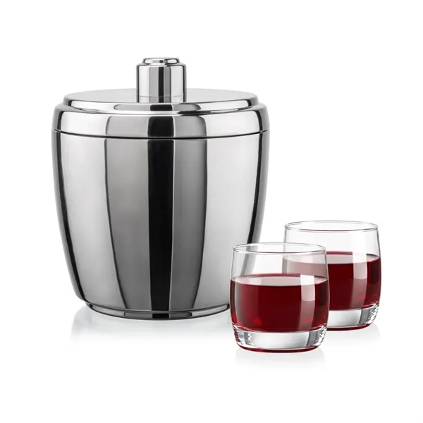 The Pescara Ice Bucket & On-the-Rocks Set combines modern style with... from ASI 84592 St Regis Group