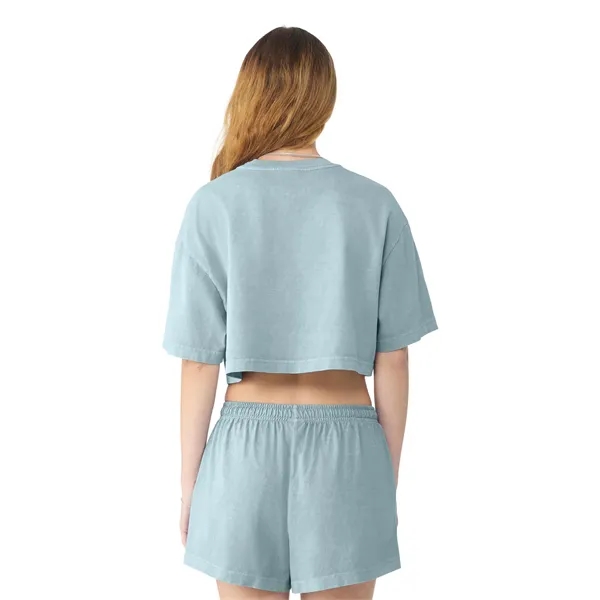 BELLA+CANVAS Women's Heavyweight Garment-Dyed Cropped Tee... from ASI 84863 SanMar