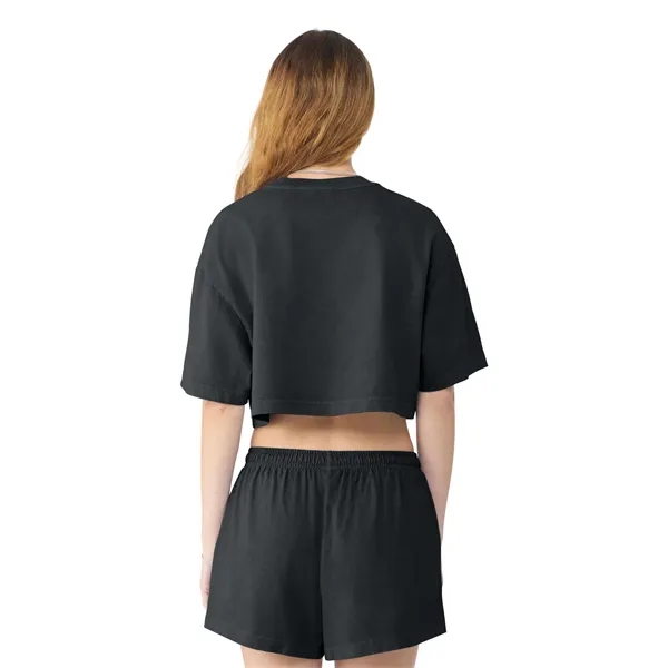 BELLA+CANVAS Women's Heavyweight Garment-Dyed Cropped Tee... from ASI 84863 SanMar