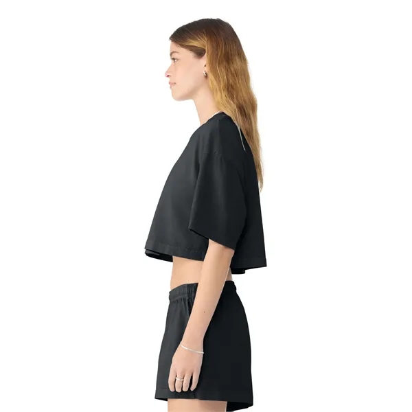 BELLA+CANVAS Women's Heavyweight Garment-Dyed Cropped Tee... from ASI 84863 SanMar