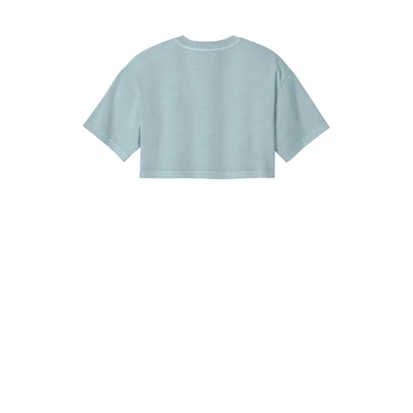 BELLA+CANVAS Women's Heavyweight Garment-Dyed Cropped Tee... from ASI 84863 SanMar