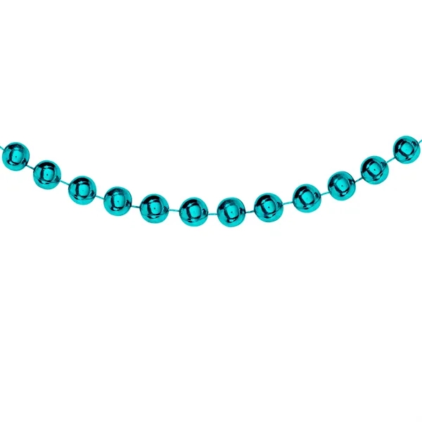 33" Metallic Round Bead Necklace... from ASI 42016 Brighter Promotions Inc / Chemical Light™ Liquid Light