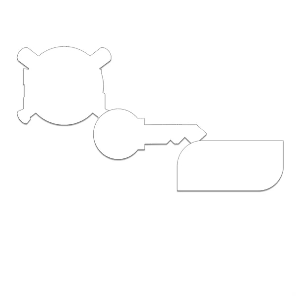 Customizable indoor magnet measuring 38 sq. inches with full color imprint.... from ASI 54040 Fey Promo / Magna-Tel by Fey