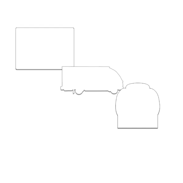 Customizable indoor magnet measuring 41 sq. inches with full color imprint.... from ASI 54040 Fey Promo / Magna-Tel by Fey