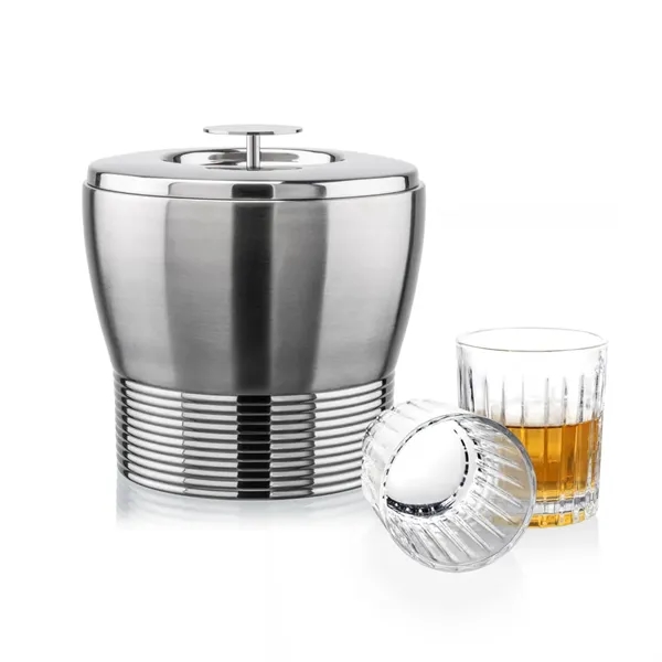 The Genoa Ice Bucket & On-the-Rocks Set is designed for effortless... from ASI 84592 St Regis Group