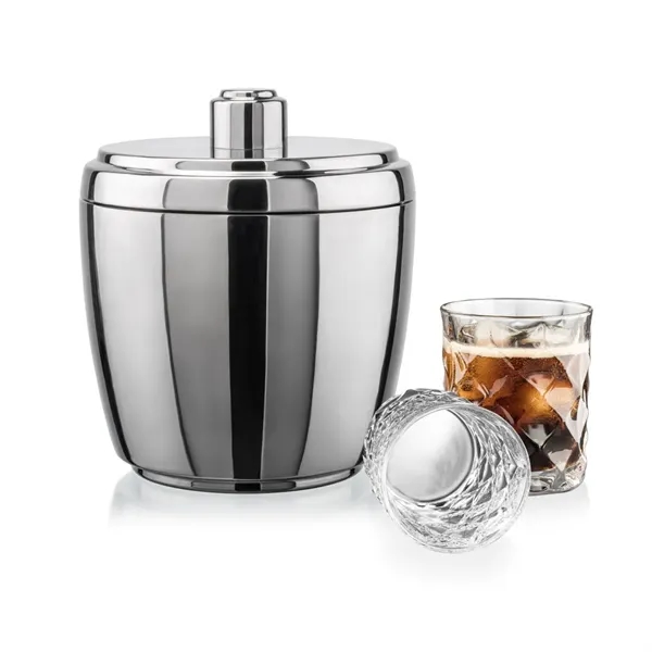 The Pescara Ice Bucket & On-the-Rocks Set combines modern style with... from ASI 84592 St Regis Group