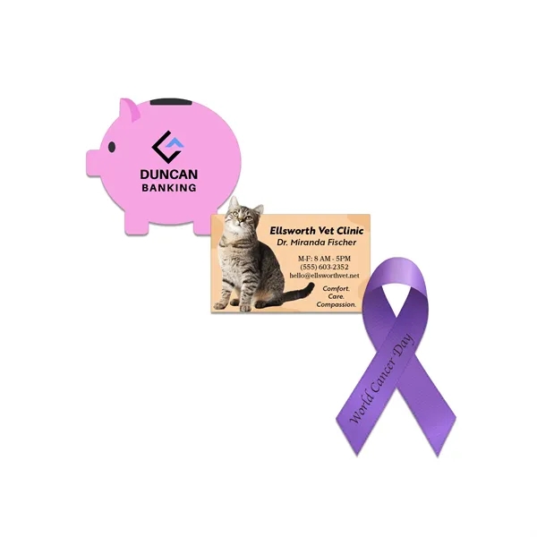 Customizable indoor magnet measuring 42 sq. inches with full color imprint.... from ASI 54040 Fey Promo / Magna-Tel by Fey