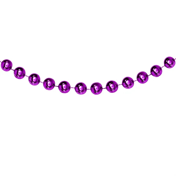 33" metallic beaded Mardi Gras necklace in a variety of colors.... from ASI 42016 Brighter Promotions Inc / Chemical Light™ Liquid Light