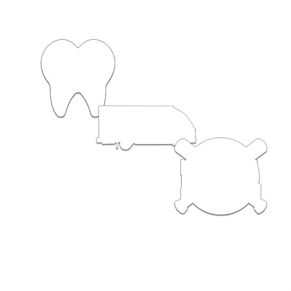 Customizable indoor magnet measuring 43 sq. inches with Full-Color imprint.... from ASI 54040 Fey Promo / Magna-Tel by Fey