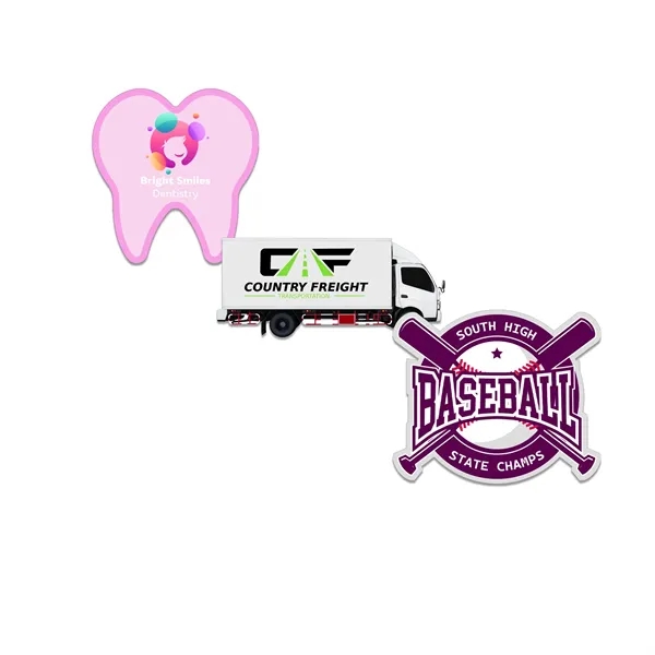 Customizable indoor magnet measuring 43 sq. inches with Full-Color imprint.... from ASI 54040 Fey Promo / Magna-Tel by Fey