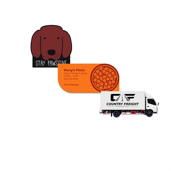 Customizable indoor magnet measuring 46 sq. inches with full color imprint.... from ASI 54040 Fey Promo / Magna-Tel by Fey