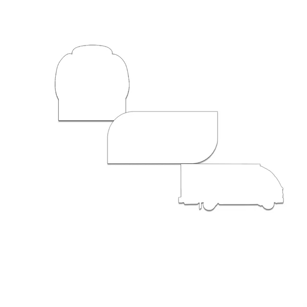 Customizable indoor magnet measuring 48 sq. inches with full color imprint.... from ASI 54040 Fey Promo / Magna-Tel by Fey