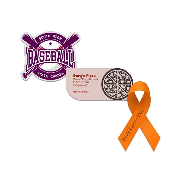 Customizable indoor magnet measuring 50 sq. inches with full color imprint.... from ASI 54040 Fey Promo / Magna-Tel by Fey