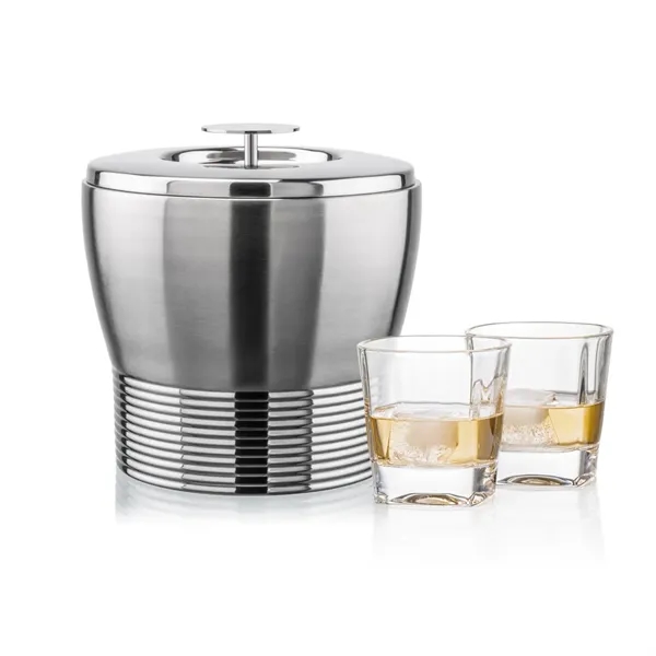 The Genoa Ice Bucket & On-the-Rocks Set is designed for effortless... from ASI 84592 St Regis Group