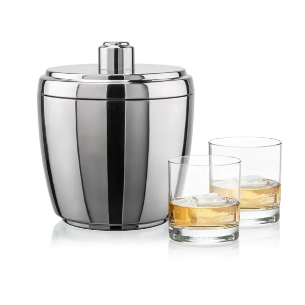 The Pescara Ice Bucket & On-the-Rocks Set combines modern style with... from ASI 84592 St Regis Group
