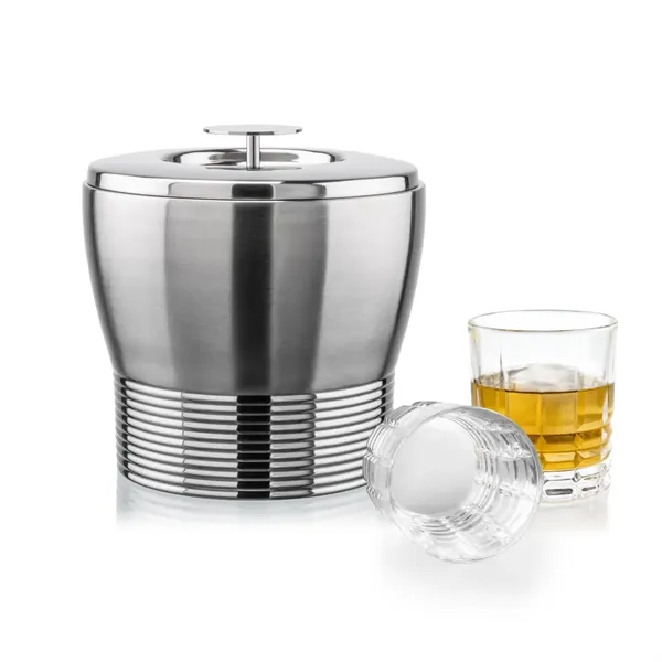 The Genoa Ice Bucket & On-the-Rocks Set is designed for effortless... from ASI 84592 St Regis Group