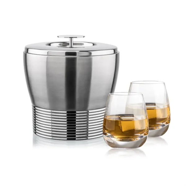 The Genoa Ice Bucket & On-the-Rocks Set is designed for effortless... from ASI 84592 St Regis Group