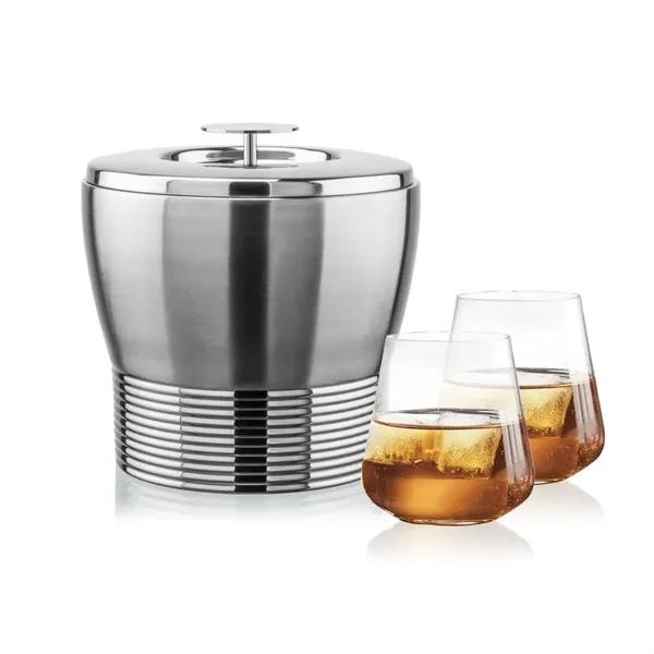 The Genoa Ice Bucket & On-the-Rocks Set is designed for effortless... from ASI 84592 St Regis Group