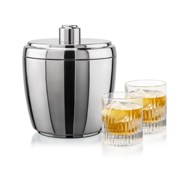 The Pescara Ice Bucket & On-the-Rocks Set combines modern style with... from ASI 84592 St Regis Group