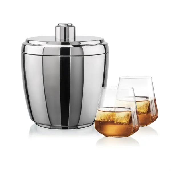 The Pescara Ice Bucket & On-the-Rocks Set combines modern style with... from ASI 84592 St Regis Group