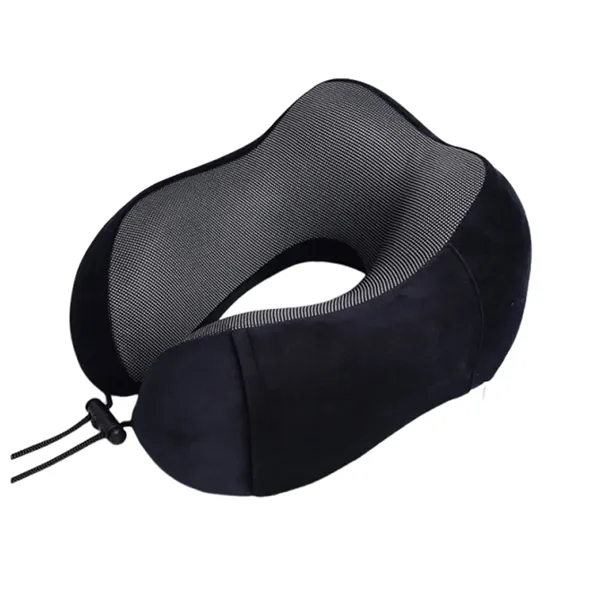 Memory cotton u-shape travel neck pillow with full color heat transfer... from ASI 37218 Athena Promo (tm)