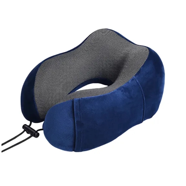 Memory cotton u-shape travel neck pillow with full color heat transfer... from ASI 37218 Athena Promo (tm)