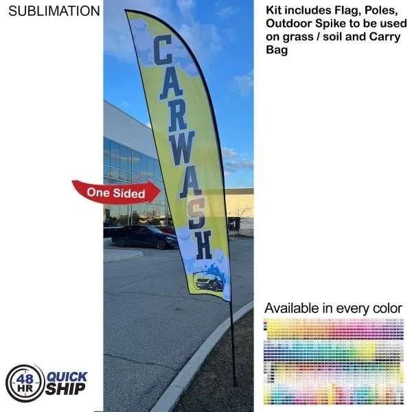 13' Medium Feather Flag Kit... from ASI 53509 FIEL-Fairdeal Import & Export