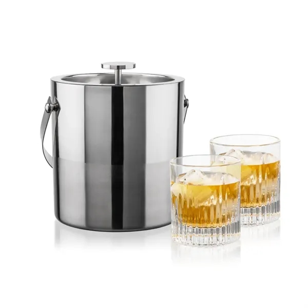 The Catania Ice Bucket with On-the-Rocks Set brings refined style and... from ASI 84592 St Regis Group
