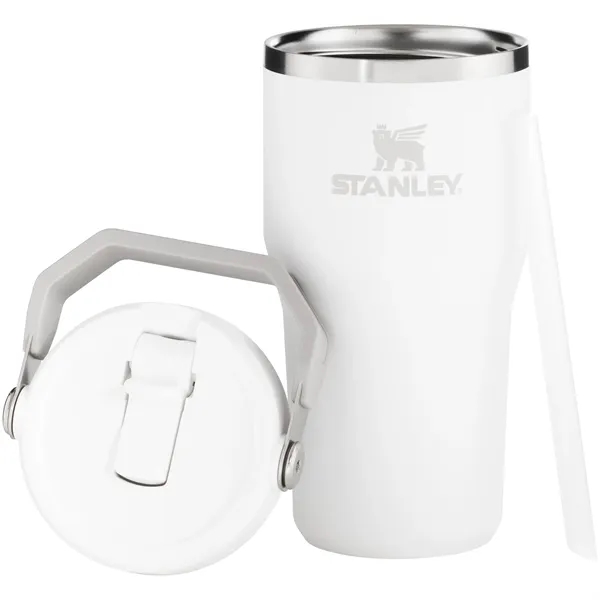 20 oz insulated stainless steel tumbler with flip straw lid, snap... from ASI 51197 ETS Express, LLC