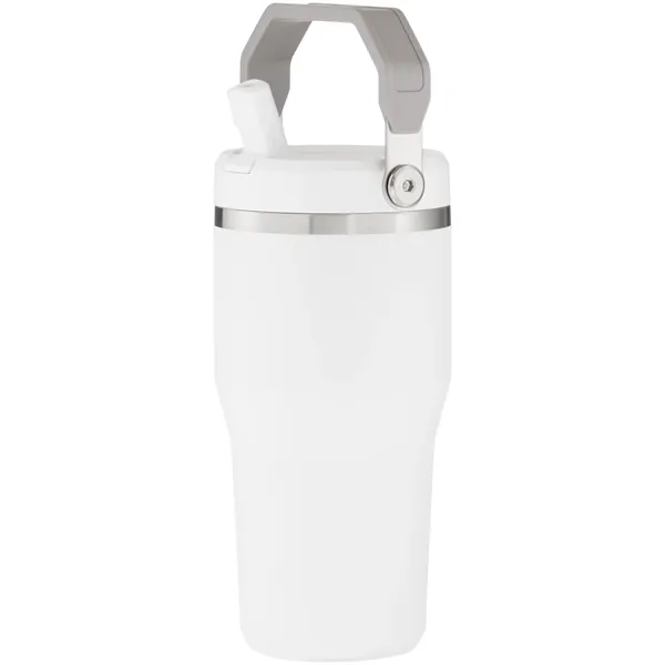20 oz insulated stainless steel tumbler with flip straw lid, snap... from ASI 51197 ETS Express, LLC