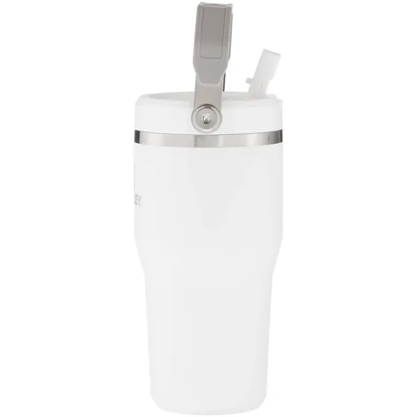 20 oz insulated stainless steel tumbler with flip straw lid, snap... from ASI 51197 ETS Express, LLC