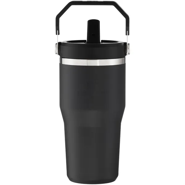 20 oz insulated stainless steel tumbler with flip straw lid, snap... from ASI 51197 ETS Express, LLC