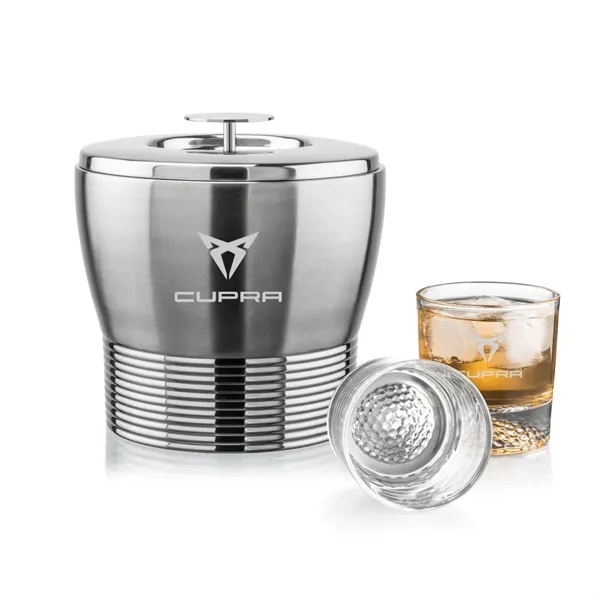 The Genoa Ice Bucket & On-the-Rocks Set is designed for effortless... from ASI 84592 St Regis Group