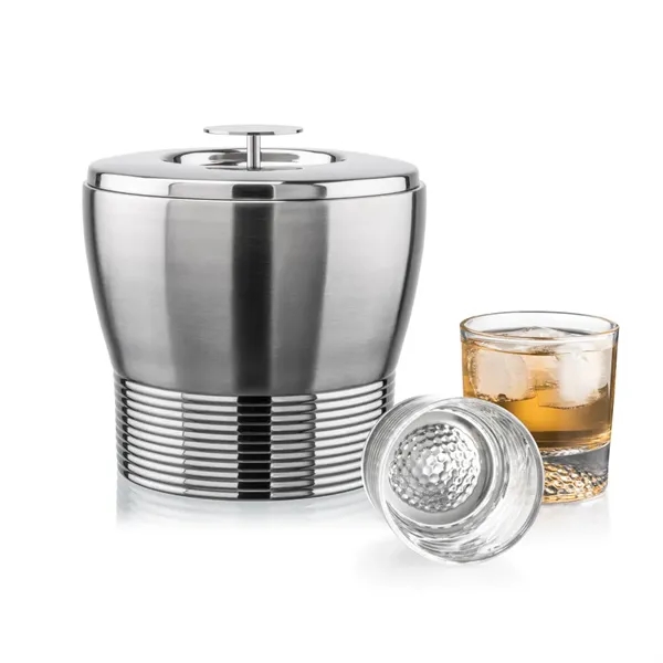 The Genoa Ice Bucket & On-the-Rocks Set is designed for effortless... from ASI 84592 St Regis Group