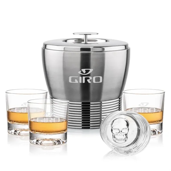 The Genoa Ice Bucket & On-the-Rocks Set is designed for effortless... from ASI 84592 St Regis Group