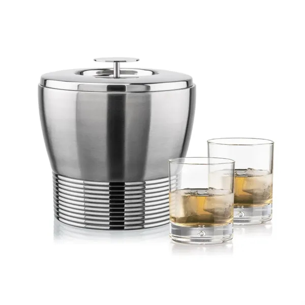 The Genoa Ice Bucket & On-the-Rocks Set is designed for effortless... from ASI 84592 St Regis Group