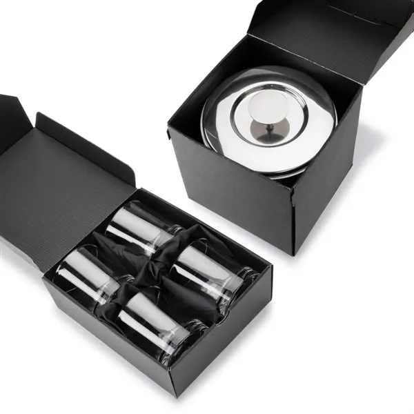 The Genoa Ice Bucket & On-the-Rocks Set is designed for effortless... from ASI 84592 St Regis Group