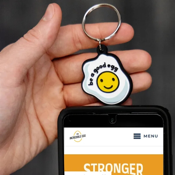 Custom Shape PVC Keychain with integrated NFC Function. Up to 6... from ASI 52263 EMT