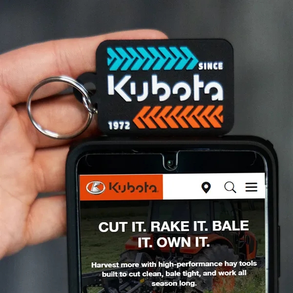 Custom Shape PVC Keychain with integrated NFC Function. Up to 6... from ASI 52263 EMT