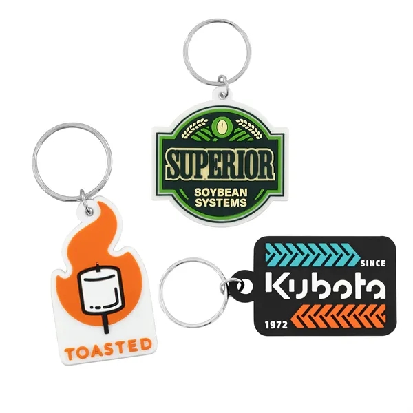 Custom Shape PVC Keychain with integrated NFC Function. Up to 6... from ASI 52263 EMT
