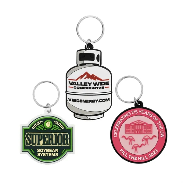 Custom Shape PVC Keychain with integrated NFC Function. Up to 6... from ASI 52263 EMT