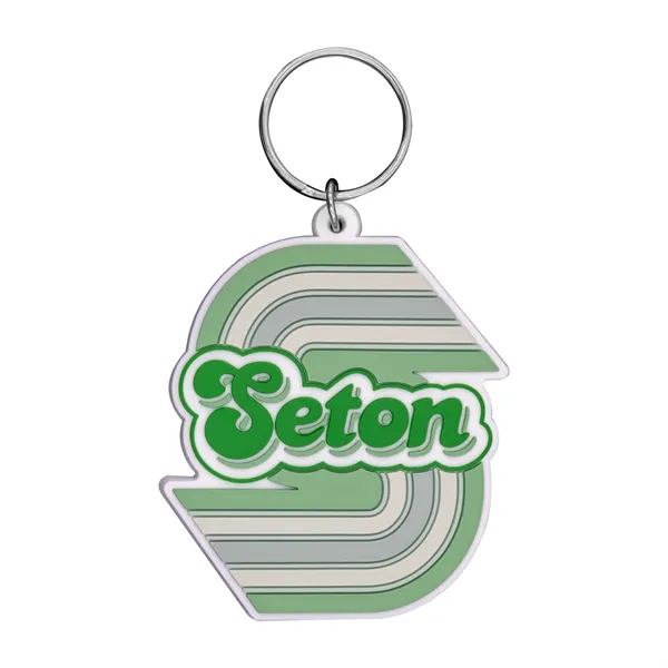 Custom Shape PVC Keychain with integrated NFC Function. Up to 6... from ASI 52263 EMT
