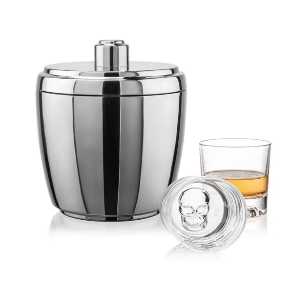 The Pescara Ice Bucket & On-the-Rocks Set combines modern style with... from ASI 84592 St Regis Group