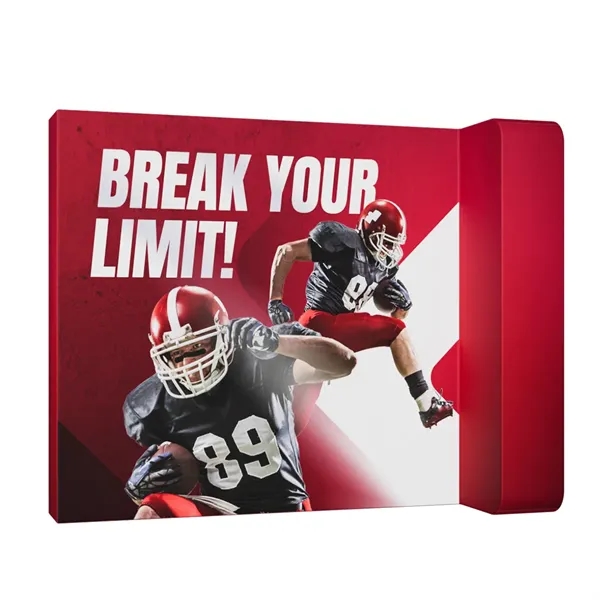 10'w x 8'h  L-Shape Box Display Wall, aluminum frame, full... from ASI 49891 Discount Marketing Products / DMP