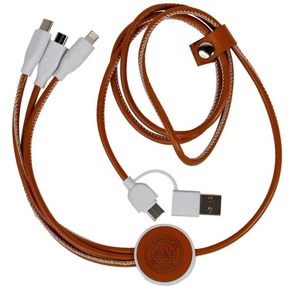 A 3-in-1 charging cable made from eco-friendly materials... from ASI 61966 HPG / OrigAudio HPG Gold