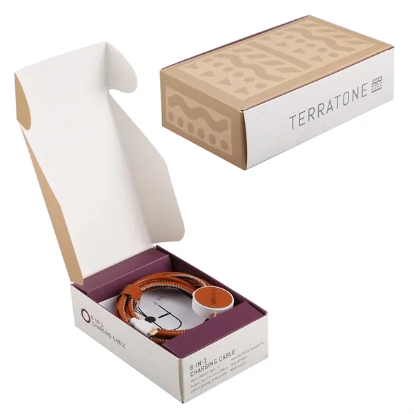 A 3-in-1 charging cable made from eco-friendly materials... from ASI 61966 HPG / OrigAudio HPG Gold