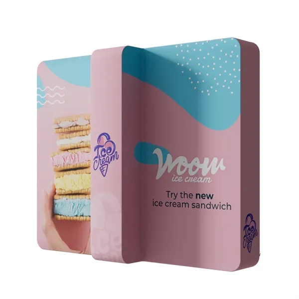 10'w x 8'h  T-Shape Box Display Wall, aluminum frame, full... from ASI 49891 Discount Marketing Products / DMP