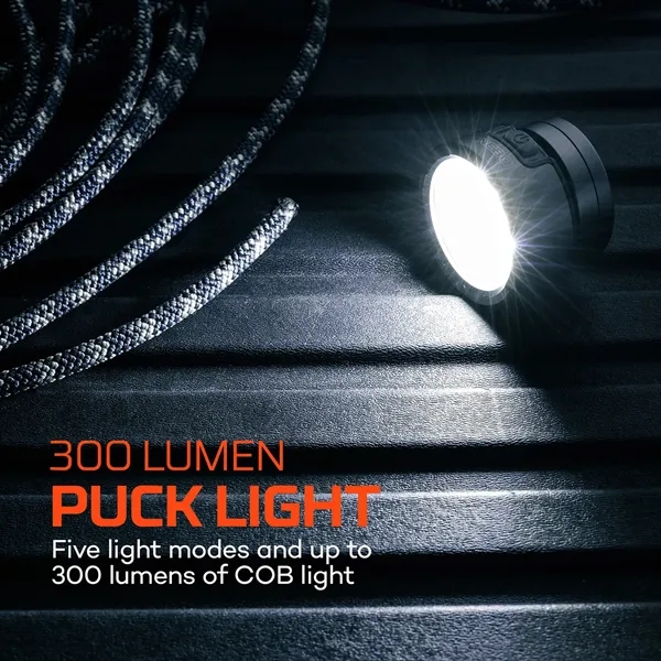 The COB flood light offers 3 modes for directional lighting while... from ASI 46170 Compass Industries Inc